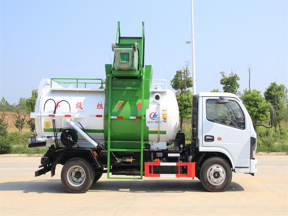 國六東風小多利卡餐廚垃圾車