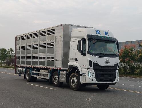 聚塵王牌HNY5250CCQL6型畜禽運輸車